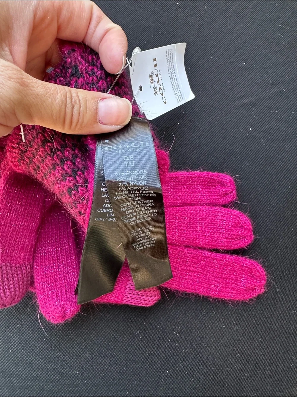 Coach soft knit
